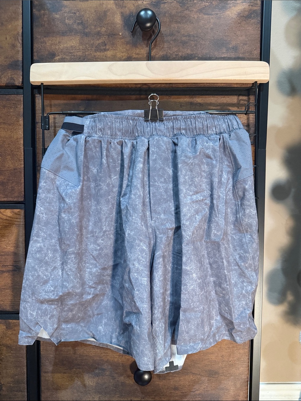 Lululemon Surge Lined Short 6” (S) - Gray